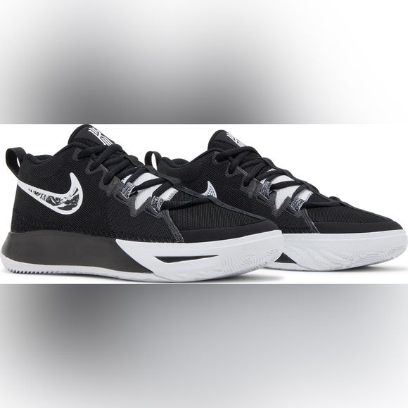 Nike Kyrie Flytrap GS 'Black White' New Without Box